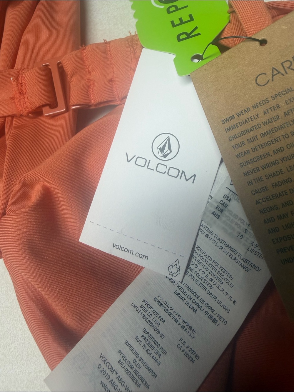 Volcom Coral Twist bikini top - Picture 6 of 8